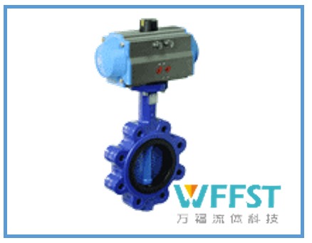 WF662D型單夾式-氣動蝶閥