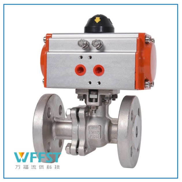 氣動(dòng)法蘭球閥