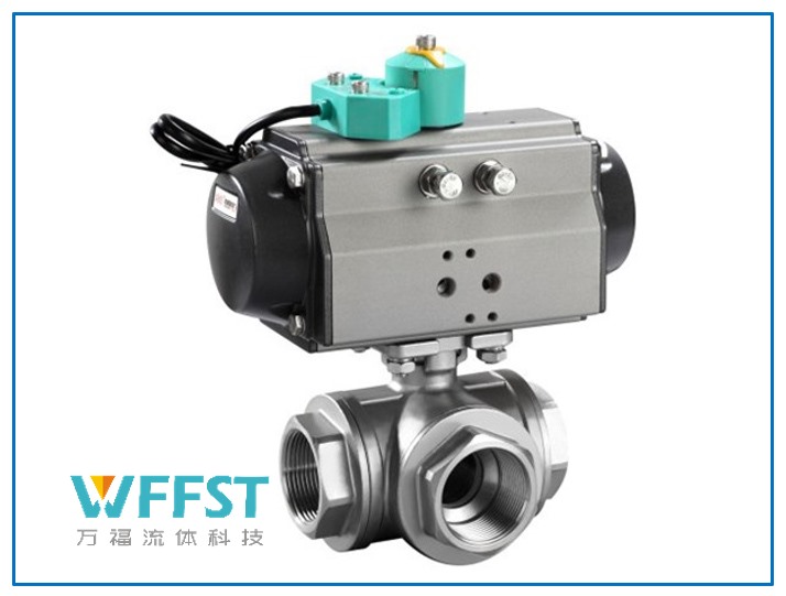 氣動(dòng)三通螺紋球閥