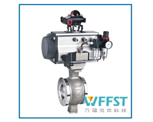 氣動(dòng)V型調(diào)節(jié)球閥